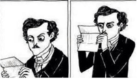 Emily having trouble reading